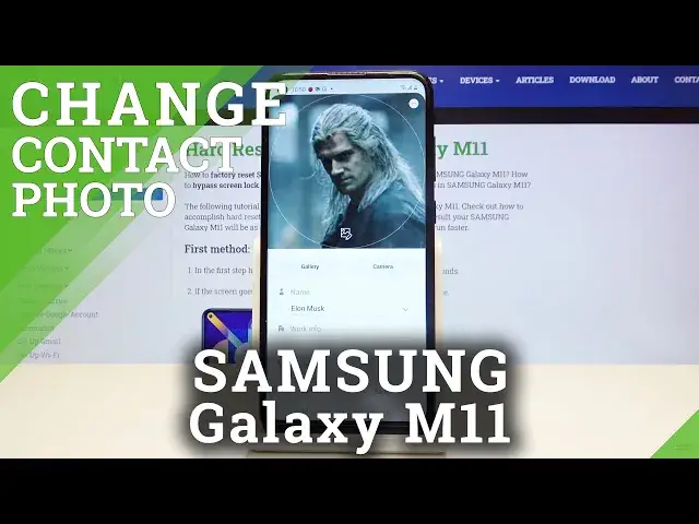 'Video thumbnail for How to Adjust Photo to Contact in Samsung Galaxy M11 – Personalize Contacts'