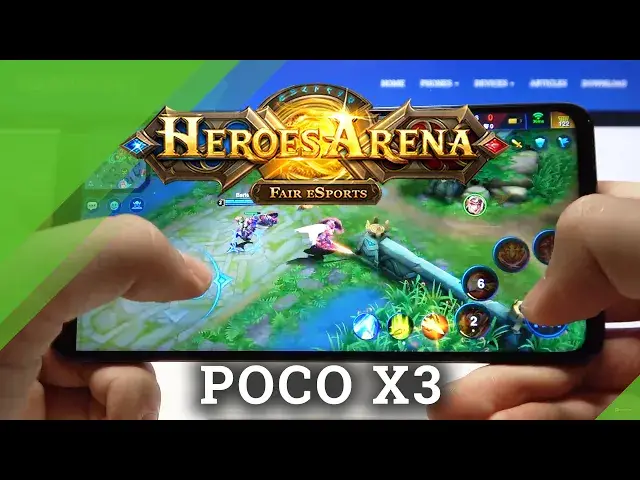 Video thumbnail for Heroes Arena on POCO X3 – Check Gaming Quality