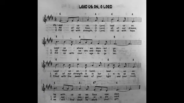 Video thumbnail for Lead Us On O Lord - Catholic Mass Song Sheet Music