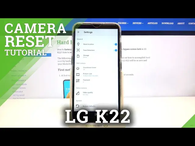 Video thumbnail for How to Reset Camera Settings in LG K22 – Restore Camera Defaults