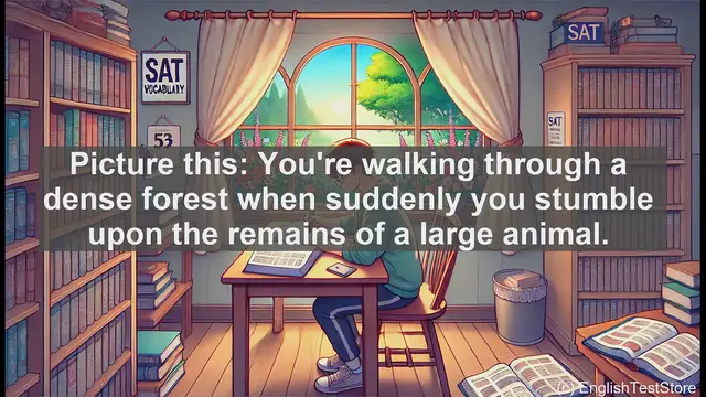 Video thumbnail for 5000 Must Know SAT Vocabulary - SAT Vocabulary: Understanding the Word 'Carcass'