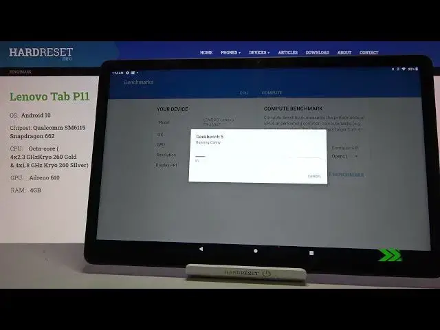 Video thumbnail for Geekbench 5 GPU OpenCL on Lenovo Tab P11 – Benchmark GPU Test