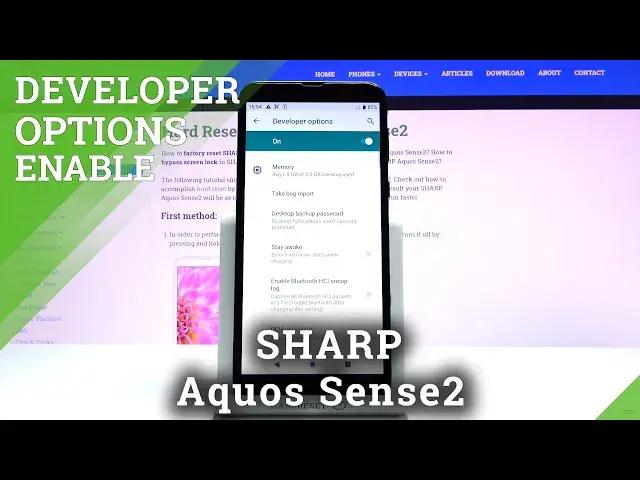 Video thumbnail for How to Open Developer Mode in SHARP Aquos Sense2 – Find Developer Options