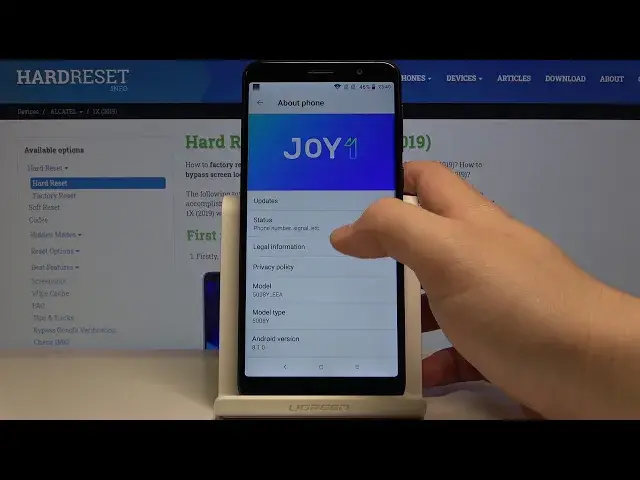 Video thumbnail for ALCATEL 1X (2019) – Open Phone Specifications & Legal Information
