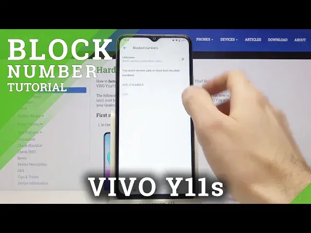 'Video thumbnail for How to Block Number on VIVO Y11s – Block Contact'