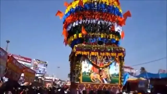 Video thumbnail for Sirsi marikamba jatra./Shri marikamba rath yatra./Marikamba jatra Sirsi/Shri marikamba shoba yatra