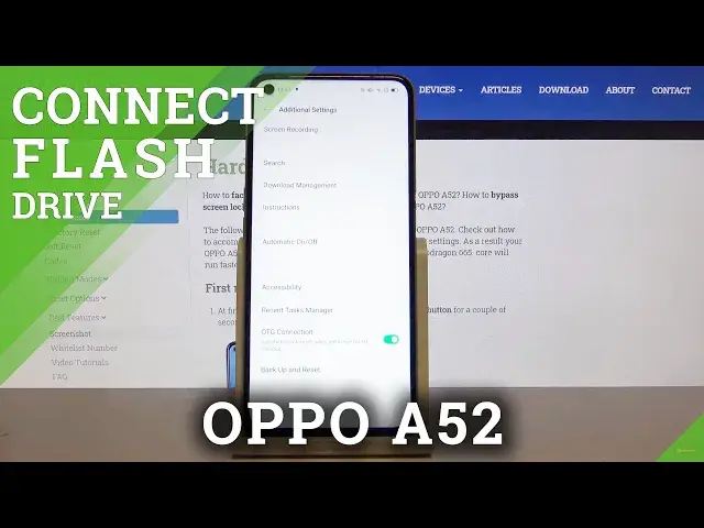 'Video thumbnail for How to Enable OTG Connection in OPPO A52 – Find OTG Option'
