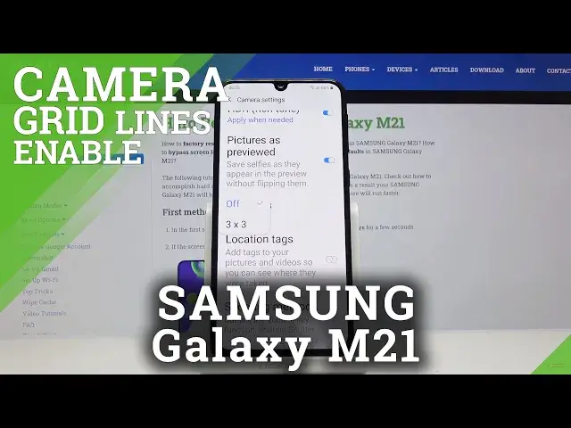 Video thumbnail for How to Show Camera Grid Lines in SAMSUNG Galaxy M21 – Helper Lines