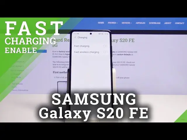 'Video thumbnail for How to Enable Wireless Charging on SAMSUNG Galaxy S20 FE 5G - Fast Charging'