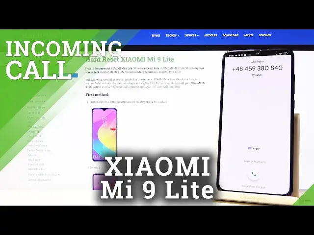 Video thumbnail for Incoming Call in XIAOMI Mi  9 Lite – Incoming Call Animation