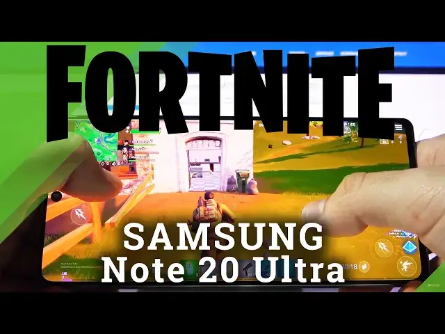 'Video thumbnail for Fortnite Gameplay on SAMSUNG Galaxy Note 20 Ultra – Gaming Quality Checkup'