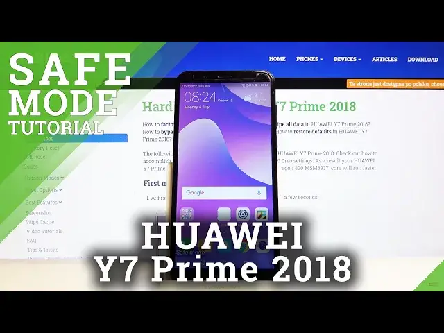Video thumbnail for How to Enter Safe Mode in HUAWEI Y7 Prime 2018 – Turn Off Third-party Apps