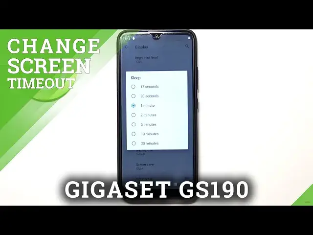 'Video thumbnail for GIGASET GS190 and Display Options – Change Screen Timeout'