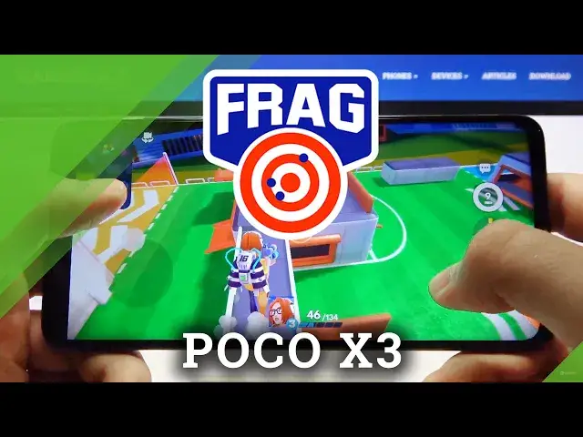 Video thumbnail for FRAG Por Shooter on POCO X3 - Test Game