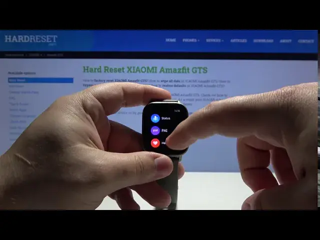 'Video thumbnail for How to Change Screen Timeout in Xiaomi Amazfit GTS - Personalize Display Activity'