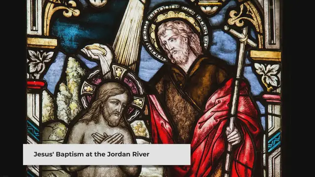 Video thumbnail for The Gospel of Matthew - The Baptism of Jesus | Matthew Chapter 3 : 13 - 17