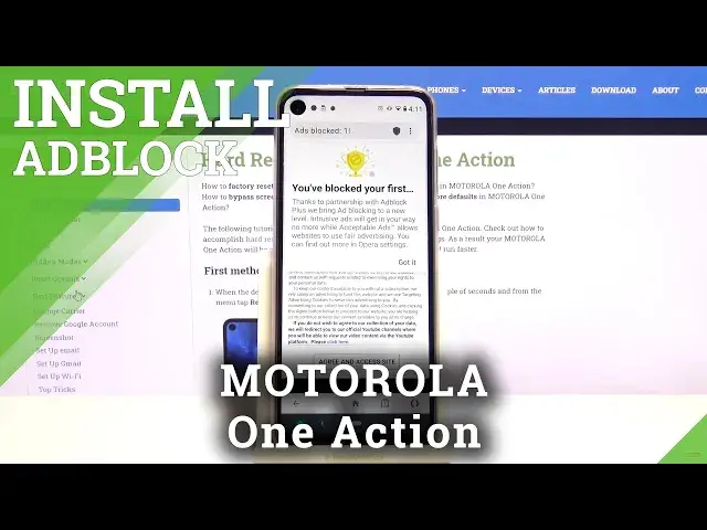Video thumbnail for How to Install AdBlock App on MOTOROLA One Action – Block Ads