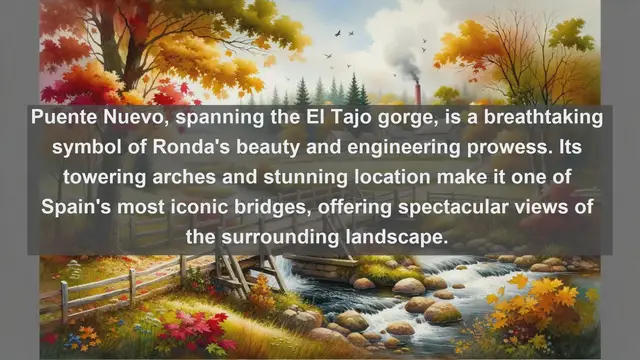 Video thumbnail for Crossing Boundaries: Top 10 Famous Bridges in Spain Revealed