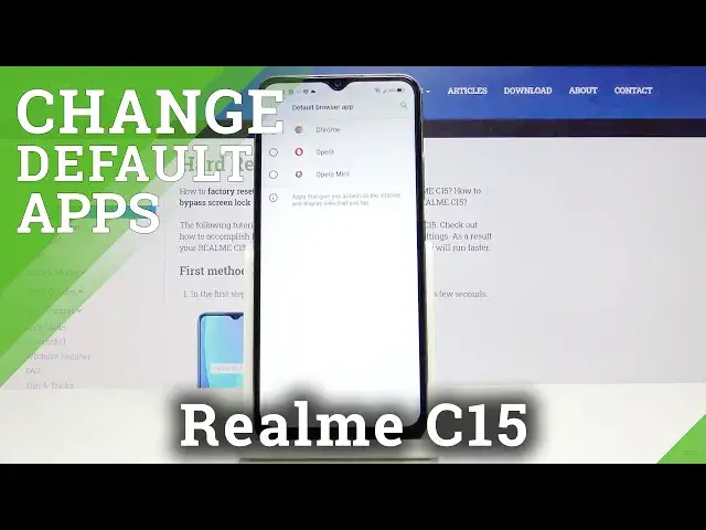 'Video thumbnail for How to Choose Default Browser in Realme C15 – Set Up Default Browser'