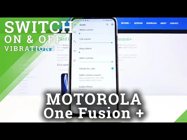 'Video thumbnail for How to Change Vibration Settings in MOTOROLA One Fusion+ – Vibration Options'