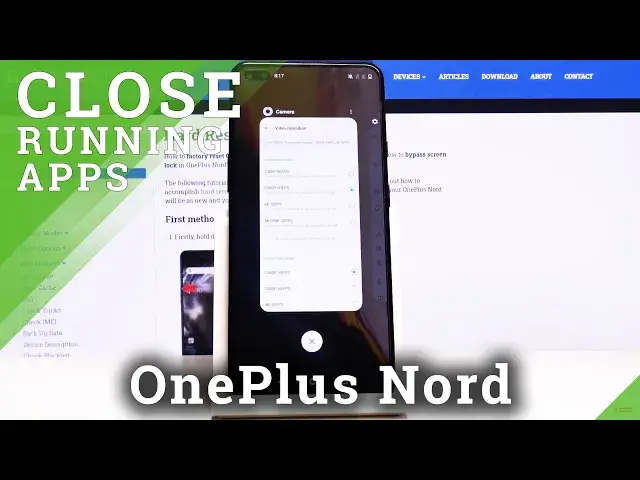 Video thumbnail for How to Turn Off Running Apps in OnePlus Nord – Close Background Apps