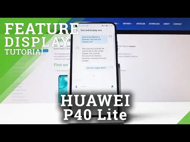 Video thumbnail for How to Customize Text and Display in HUAWEI P40 Lite – Personalize Display