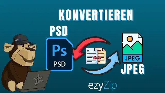 'Video thumbnail for So Konvertieren Sie PSD Online in JPEG (Einfache Anleitung)'