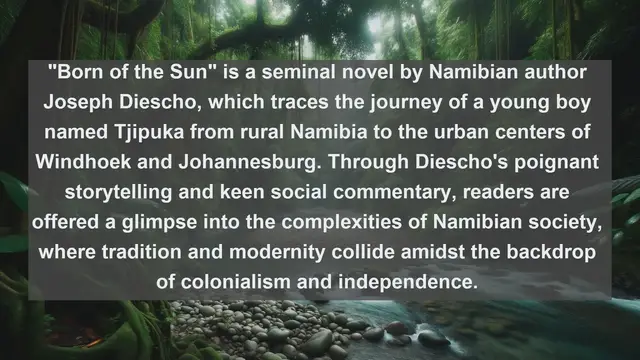 Video thumbnail for Exploring Namibia's Literary Gems: Top 10 Must-Read Works