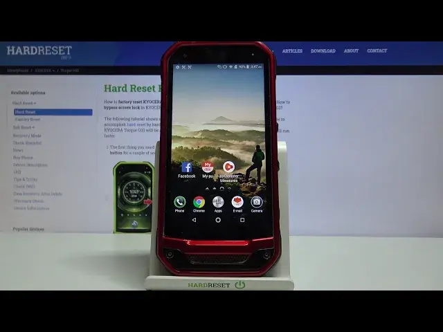 'Video thumbnail for How to Show Battery Percentage in KYOCERA Torque G03 – Show Battery Level on Status Bar'