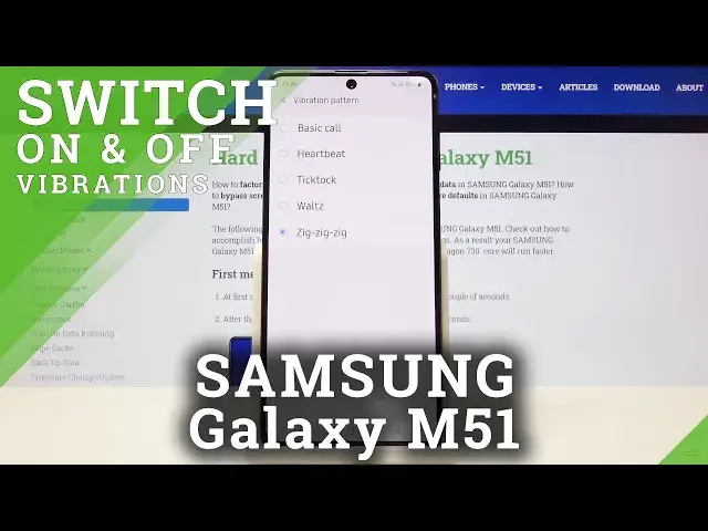 'Video thumbnail for How to Change Vibration Pattern in SAMSUNG Galaxy M51 – Personalize Pattern'