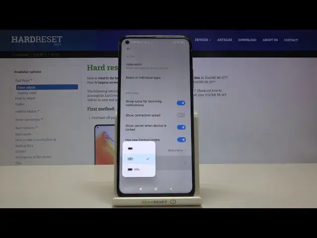 'Video thumbnail for How to Show Battery Percentage in XIAOMI Mi 10T – Battery Level'