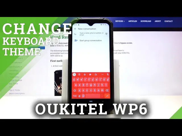 'Video thumbnail for How to Manage Keyboard Settings in Oukitel WP6 - Change Keyboard Theme'