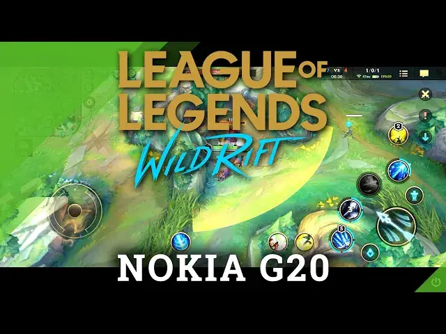 'Video thumbnail for Nokia G20 League of Legends: Wild Rift (Screen Record) - Efficiency & Smoothness Test'