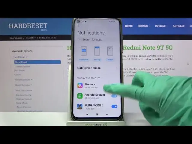 'Video thumbnail for How to Turn On/Off App Notifications on Xiaomi Redmi Note 9T – Manage Notifications'