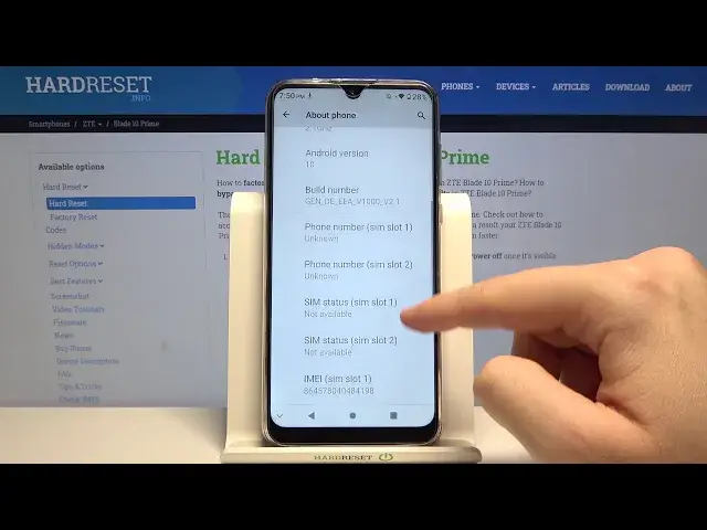 'Video thumbnail for How to Check Device Specifications in ZTE Blade 10 Prime – Access Device Info'