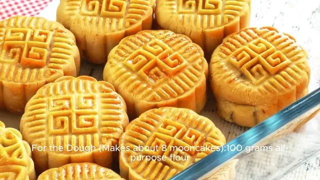 Video thumbnail for Mooncake recipe
