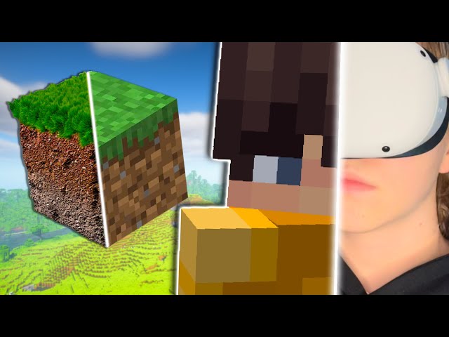 Video thumbnail for Läpäisin Minecraftin Virtuaalisessa Todellisuudessa