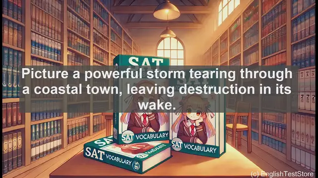 Video thumbnail for 5000 Must Know SAT Vocabulary - Understanding 'Ravage': A Powerful Word for Destruction