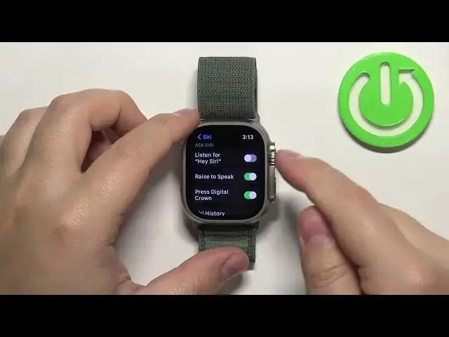 Video thumbnail for How to Enable Siri on Apple Watch Ultra - How to Stop Siri on Apple Watch Ultra - Voice Assistant