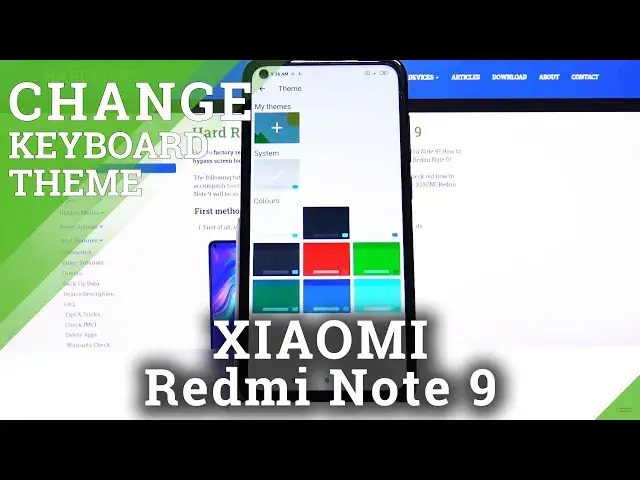 Video thumbnail for How to Change Keyboard Theme in XIAOMI Redmi Note 9 – Find Keyboard Customization Options