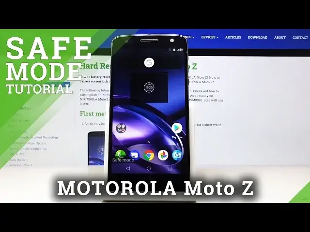 'Video thumbnail for How to Enter Safe Mode in MOTOROLA Moto Z – Disable Third-Party Apps'