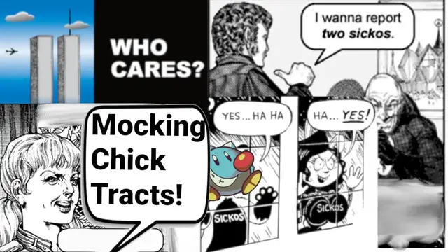 Video thumbnail for 🔴Chick Tracts Mockery | SirTapTap Reacts