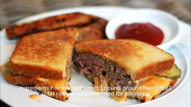Video thumbnail for Patty melt recipe