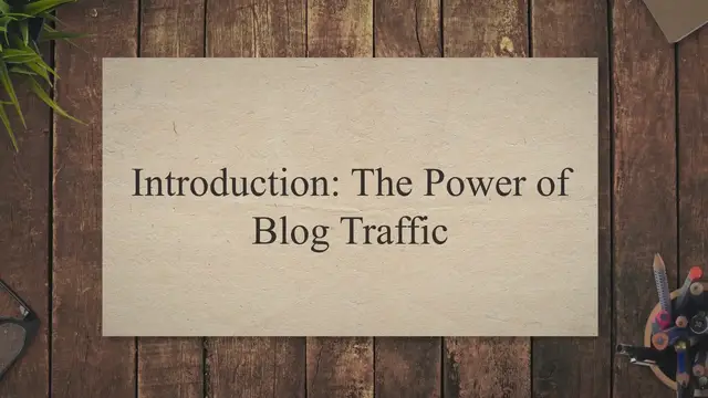Video thumbnail for Unlocking the Secrets to Blog Traffic: Boost Your Views with SEO, Engaging Content, and Promotion Techniques