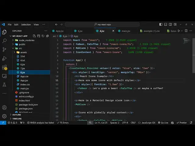 Video thumbnail for Build a React.js Material and SVG Icons and FontAwesome Icons Using react- icons Library