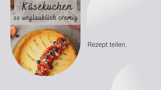 Video thumbnail for Leckerer Käsekuchen mit Quark und Keksboden – Schnelles und einfaches Rezept für einen besonders cremigen Cheesecake (2023)