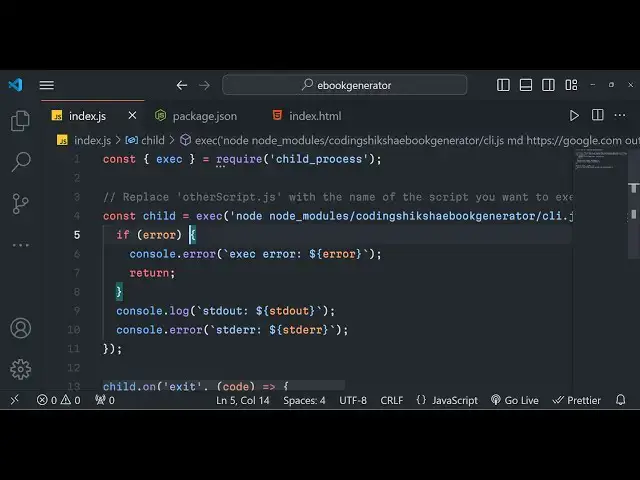Video thumbnail for Node.js Project to Export Any Webpage to PDF, EPUB ,HTML & Markdown Files Using PDF-LIB & Puppeteer