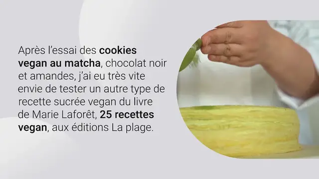 Video thumbnail for Zebra matcha cake