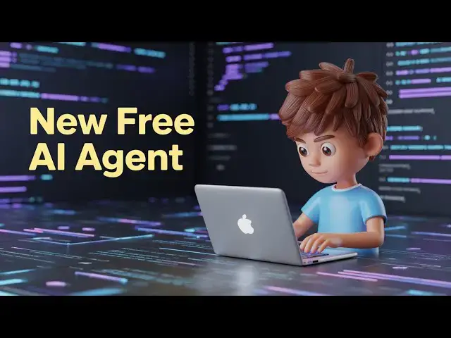 'Video thumbnail for New Free AI Agent IDE | Build Unlimited Websites & Apps Without Limits'