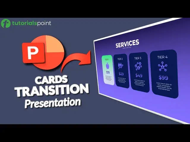 'Video thumbnail for Creative Cards Transition Effect in PowerPoint Presentation #powerpoint'
